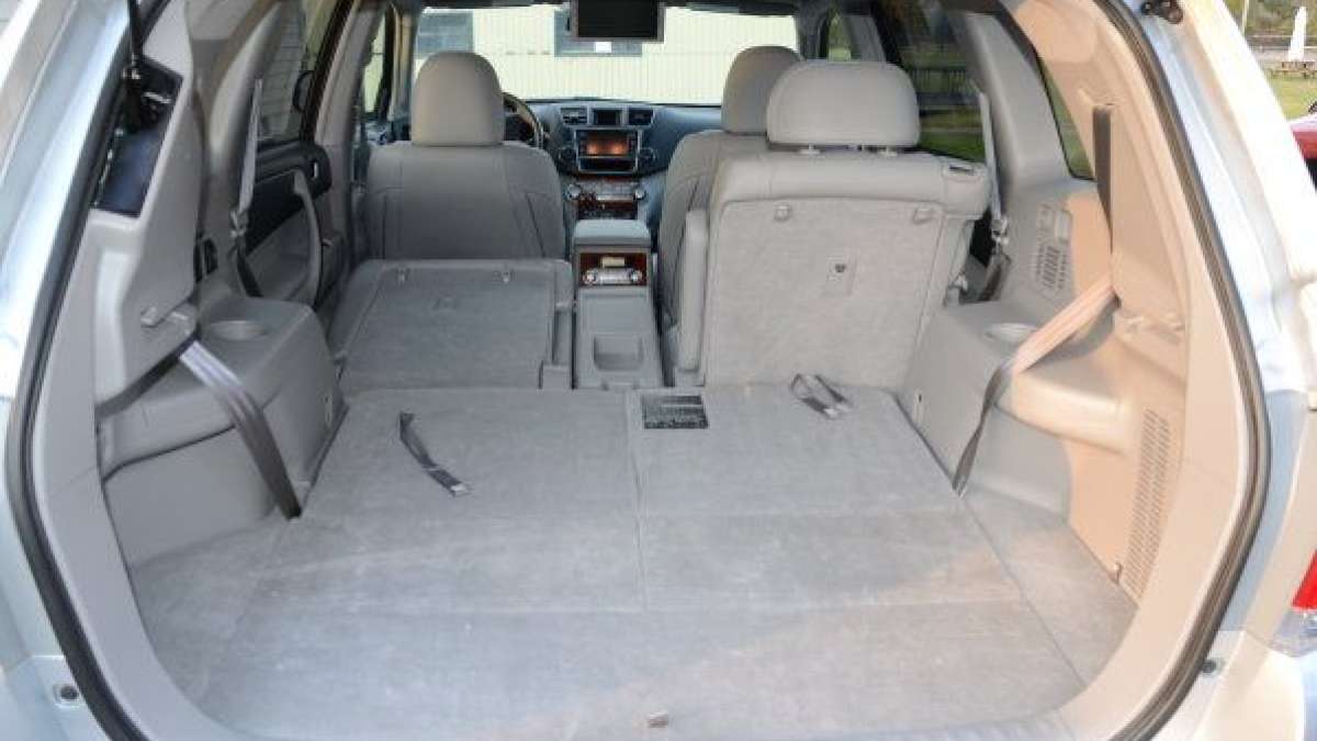 highlander cargo area