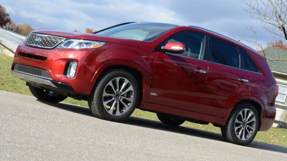 2014 Sorento SX road