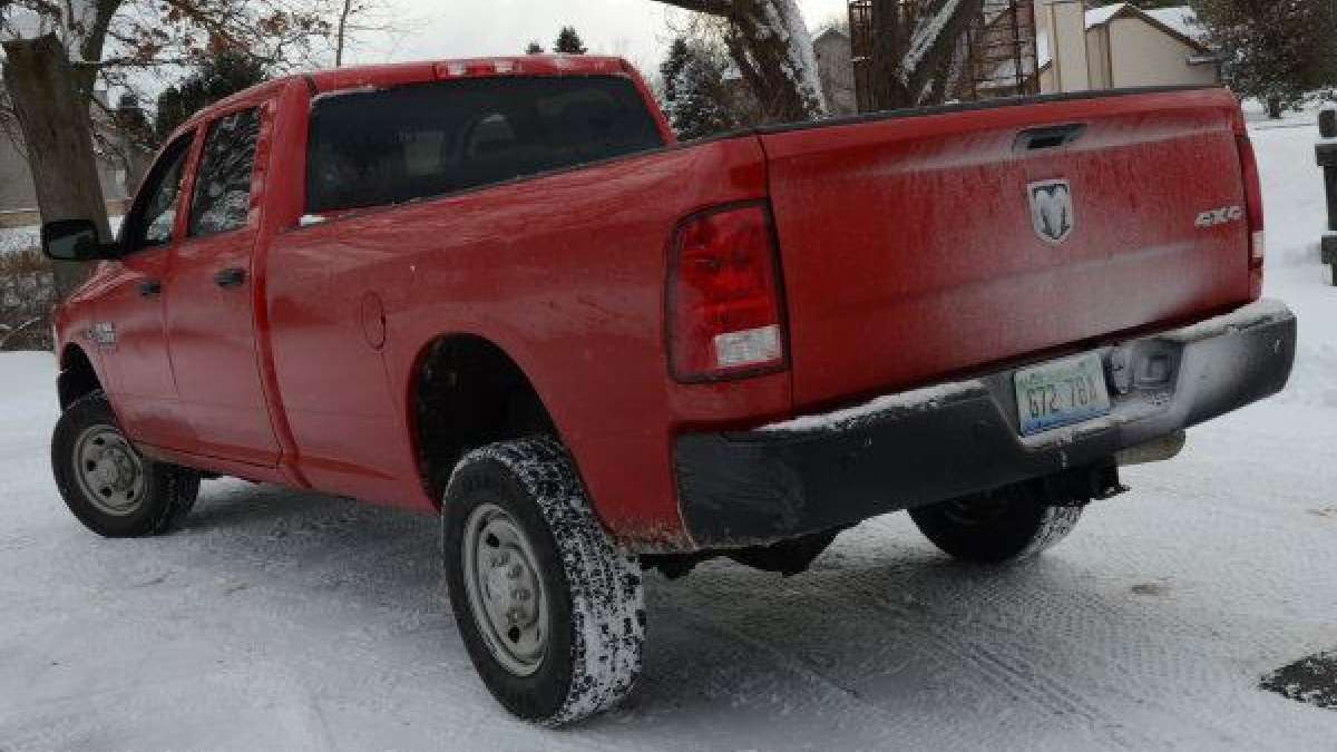 ram 2500 tradesman low rear