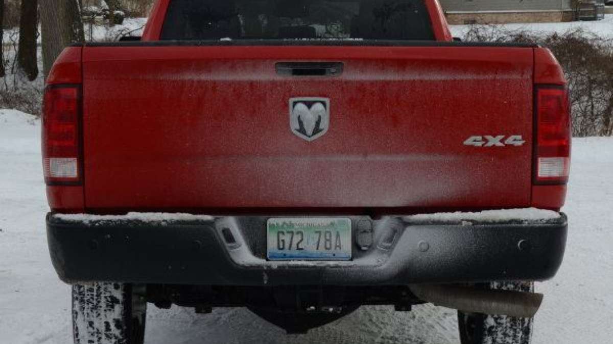 ram 2500 tradesman rear