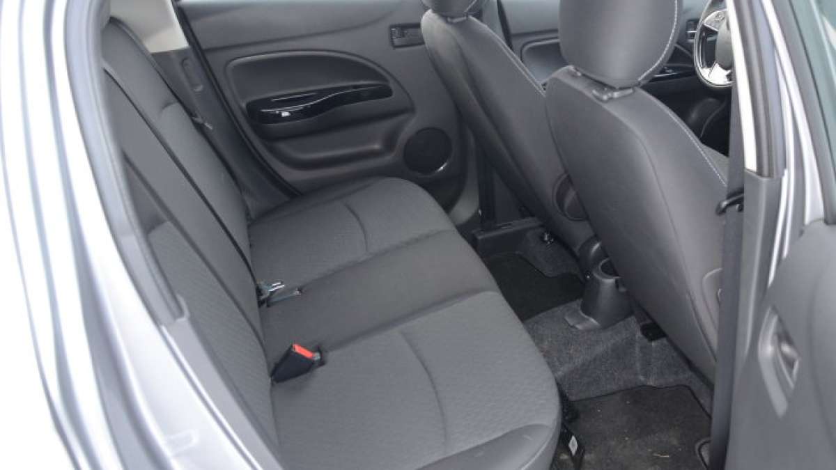 18 Mirage GT rear seats
