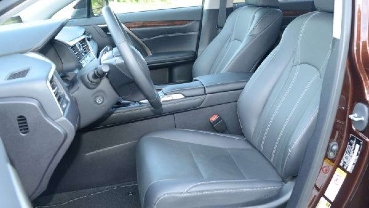 16 rx350 fr seats