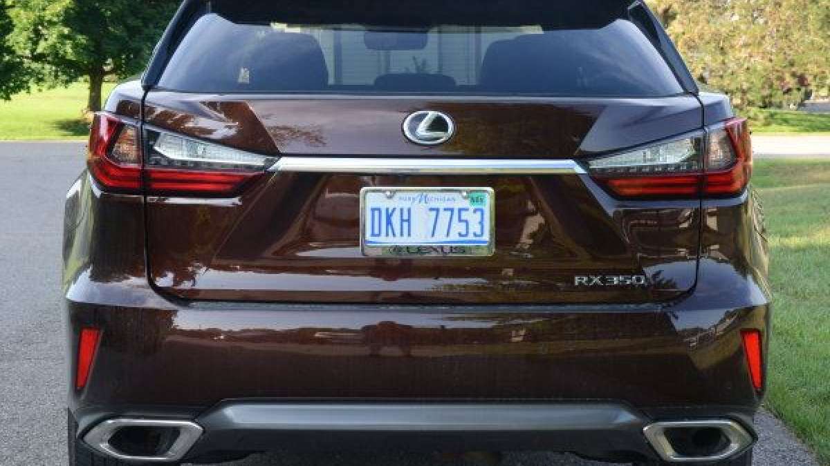 16 rx350 rear