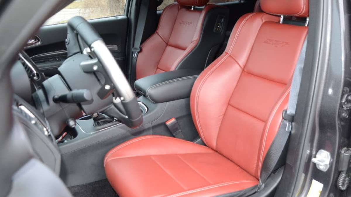 18 durango srt front seats
