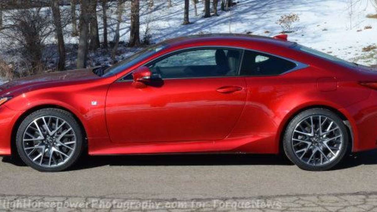rc350 f sport side
