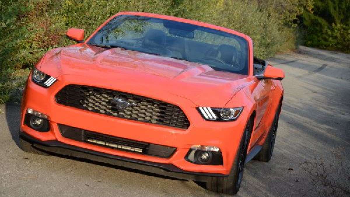 mustang ecoboost front