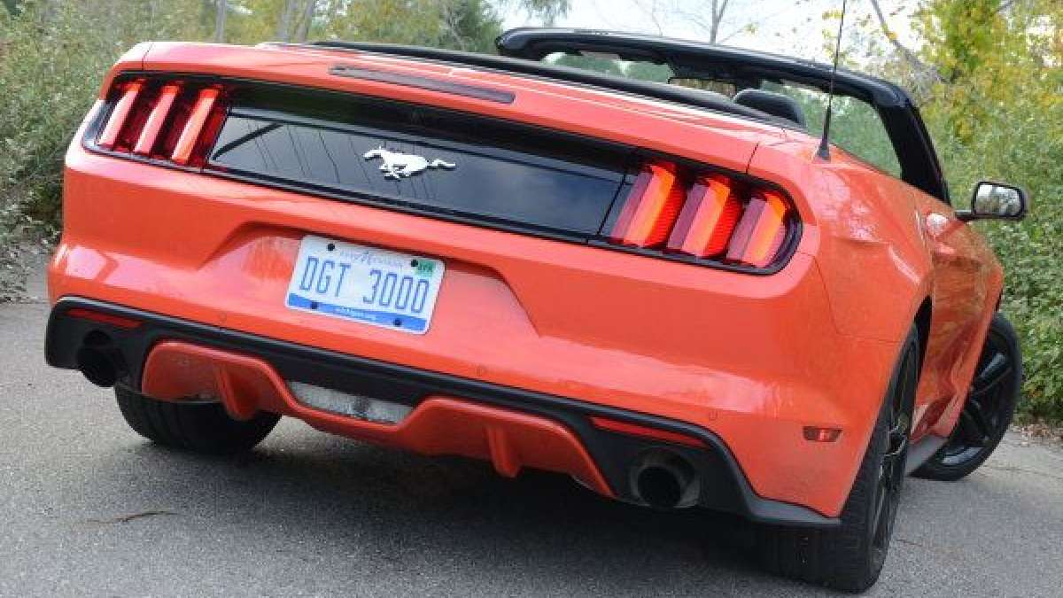 ecoboost mustang rear