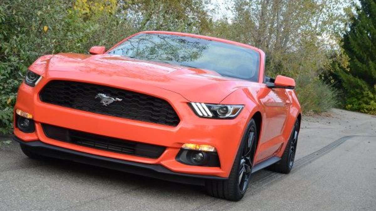 ecoboost mustang burnout