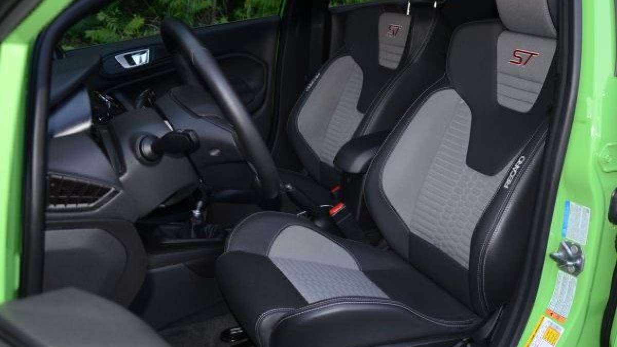 fiesta st front seats
