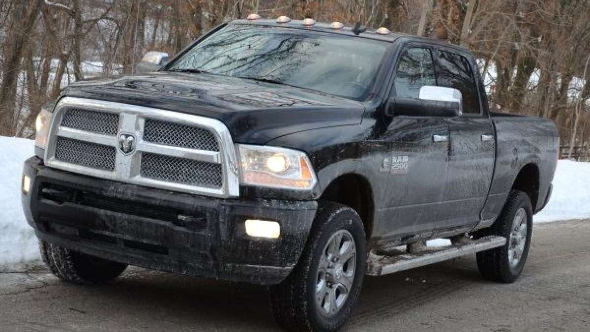 ram 2500 on the road