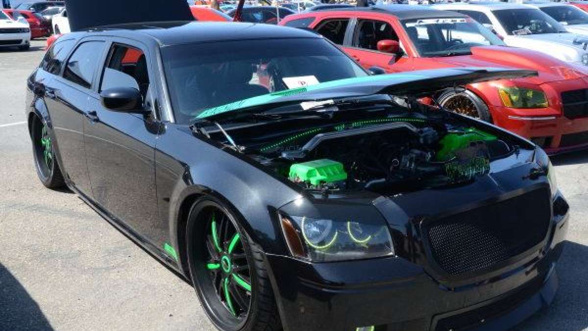 black and green magnum