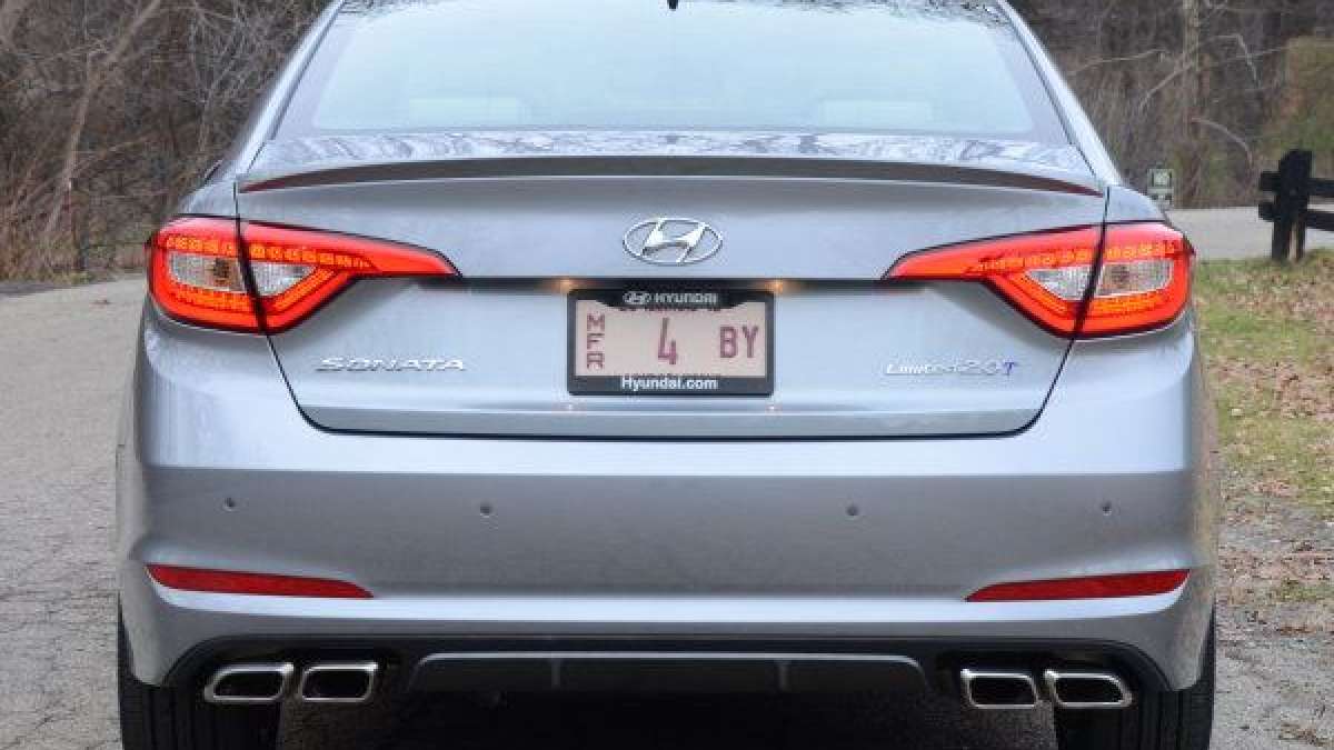 sonata 2.0t rear