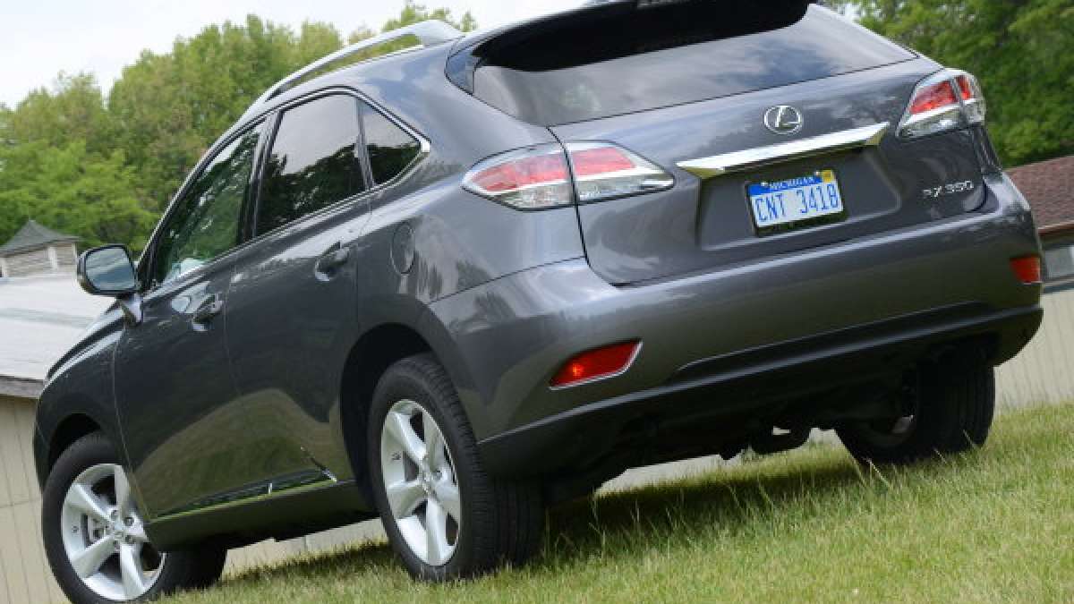 rx350 angle rear