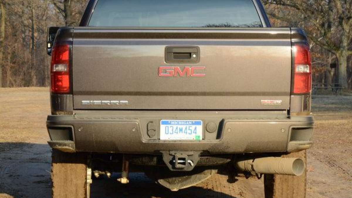 gmc 2500hd rear