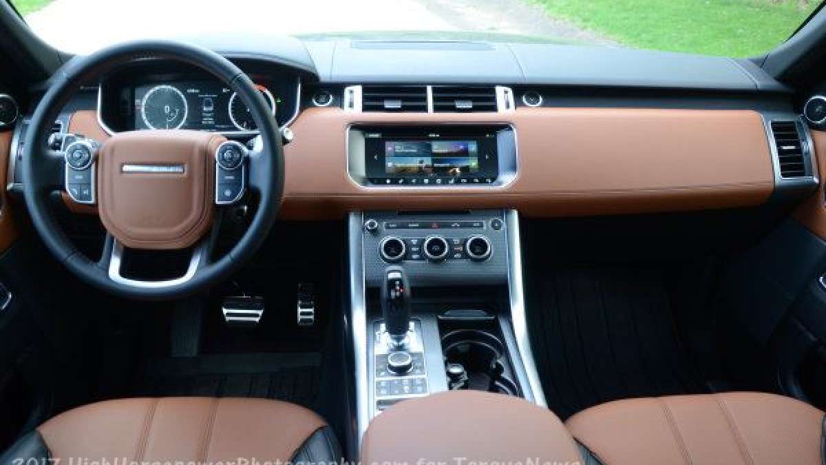 range rover sport dash