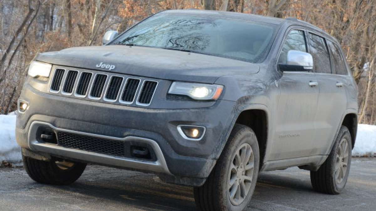 grand cherokee diesel road front