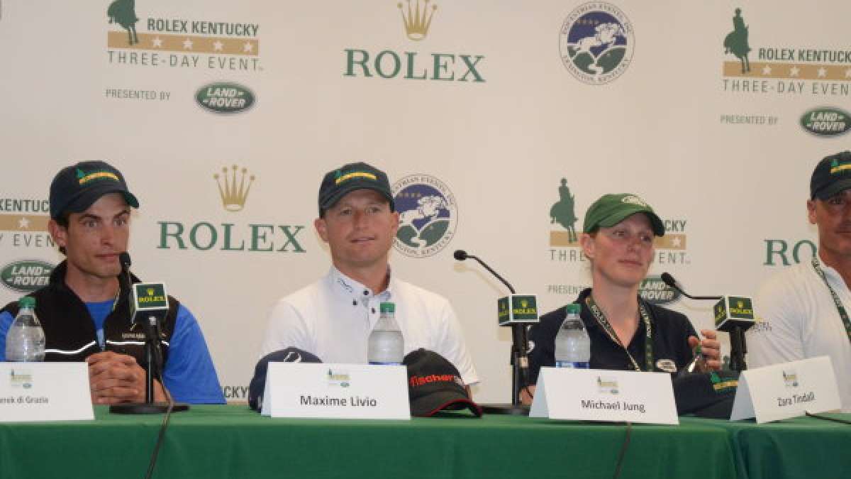 press conf land rolex
