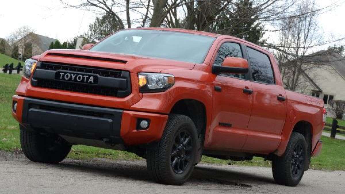 tundra trd pro road front