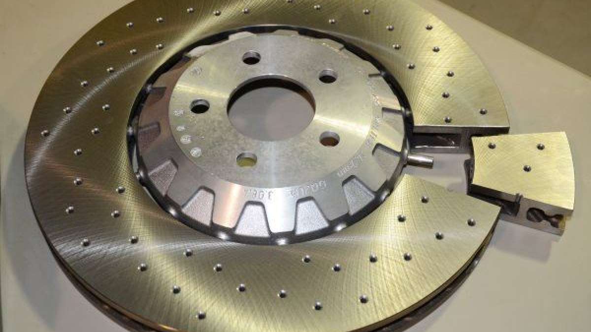 gt350 front rotor cutaway
