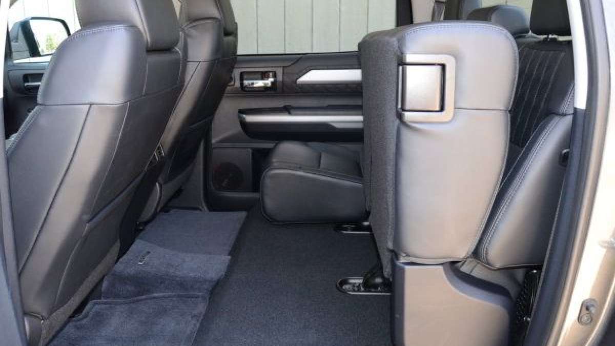 tundra rear seats folded
