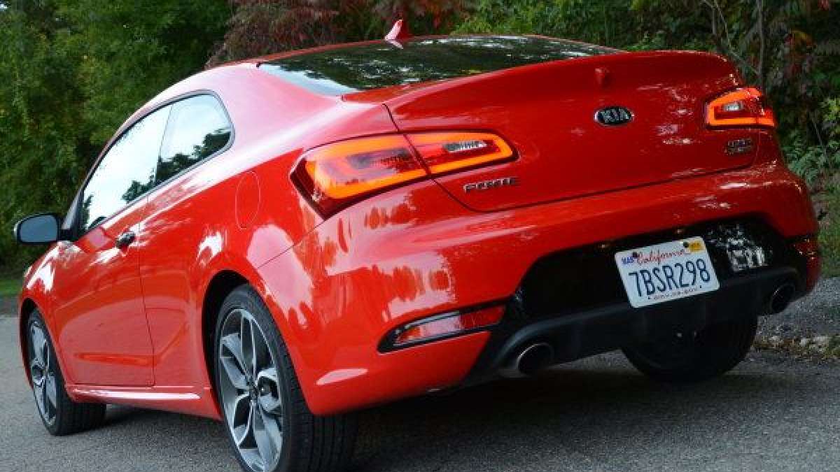 2014 forte koup rear road