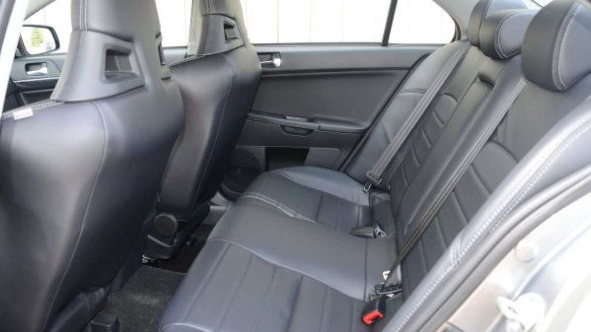evo x rear seats