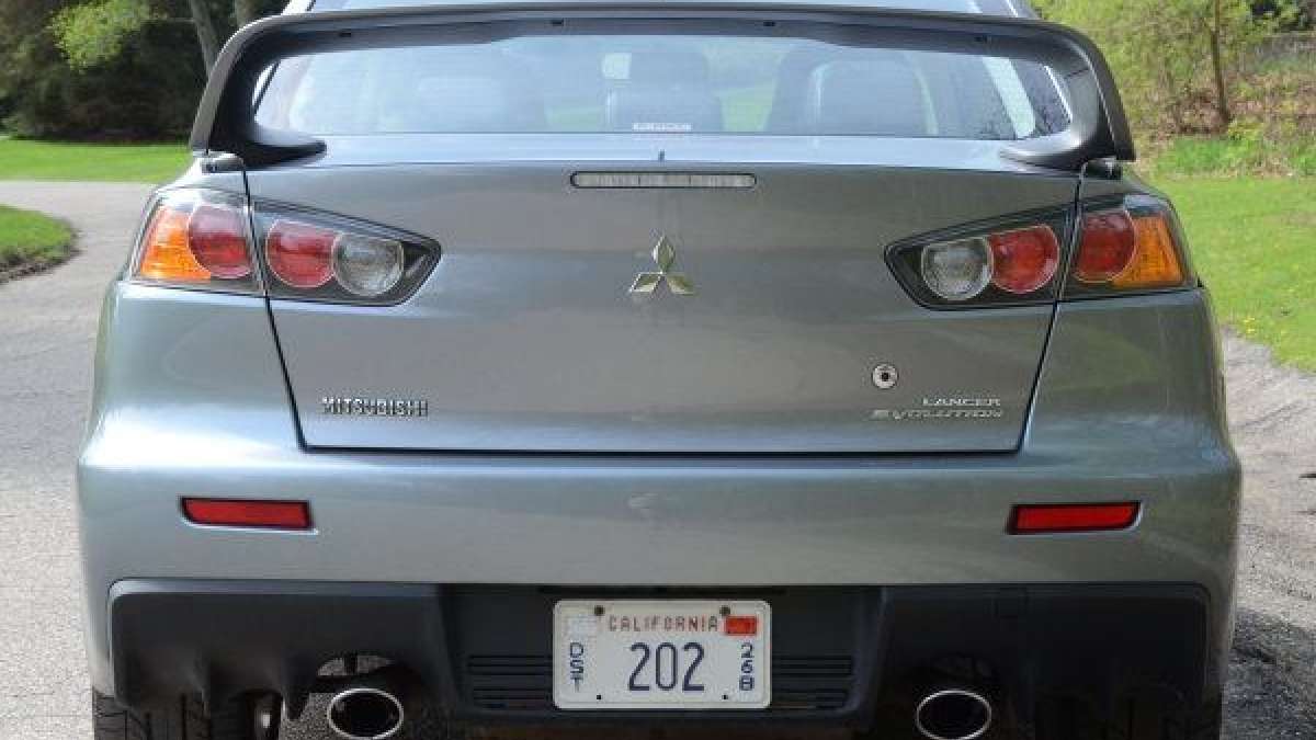 Evo x rear