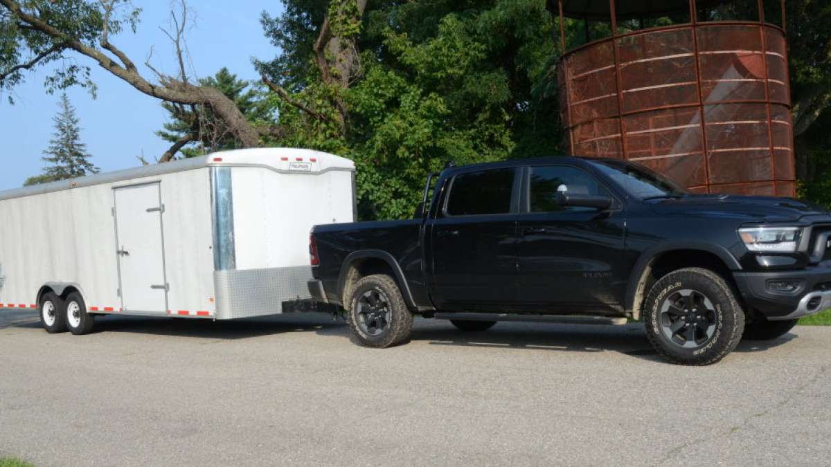 2019 Ram Rebel with a Trailer