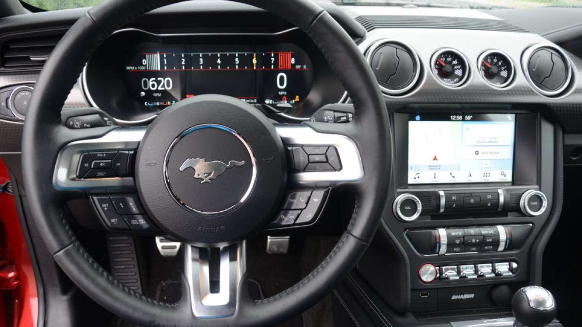 Mustang GT Driver View