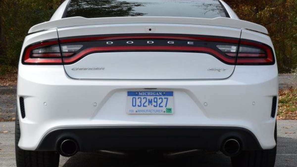 hellcat charger rear