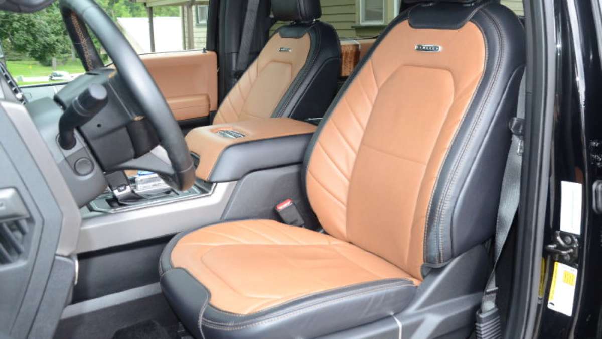 f150 limited front seat