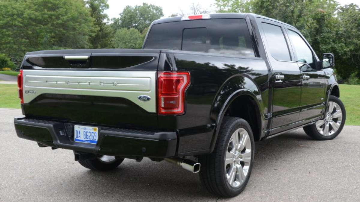 2017 F150 Limited rear