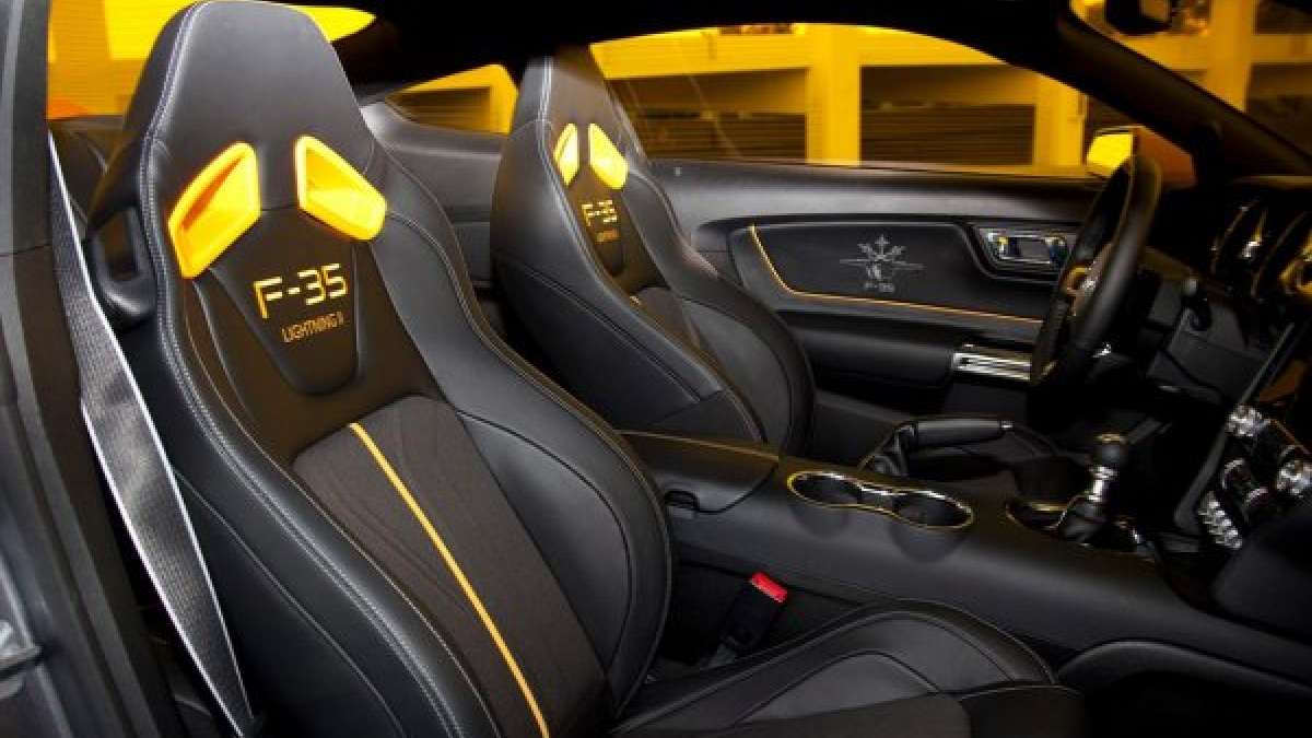 f35 mustang interior