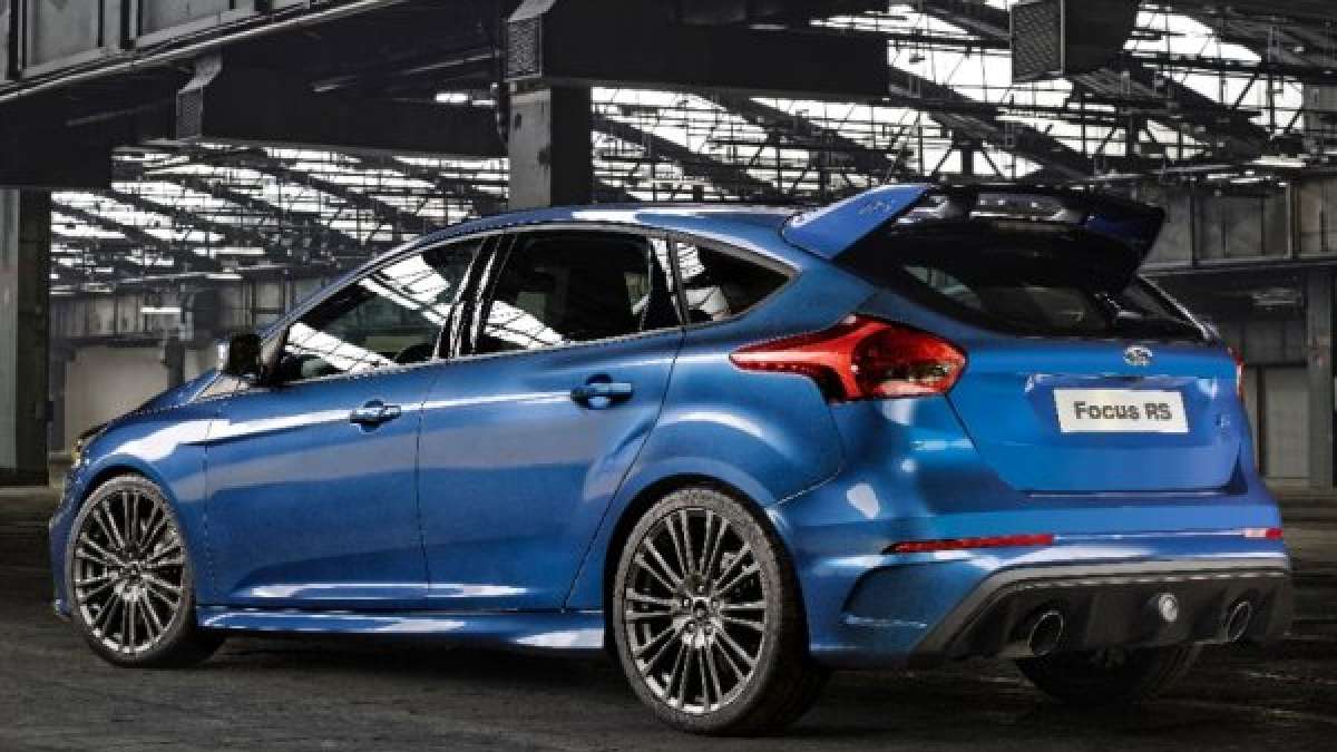 focus rs rear