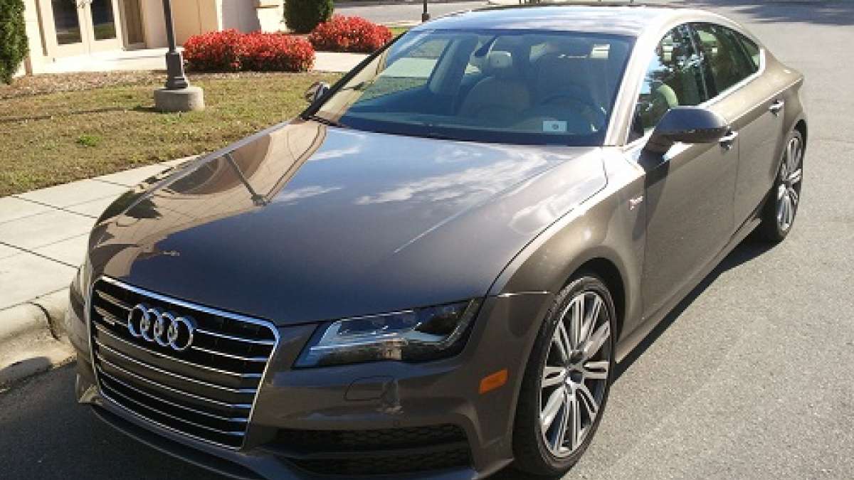 Audi in front of God's House