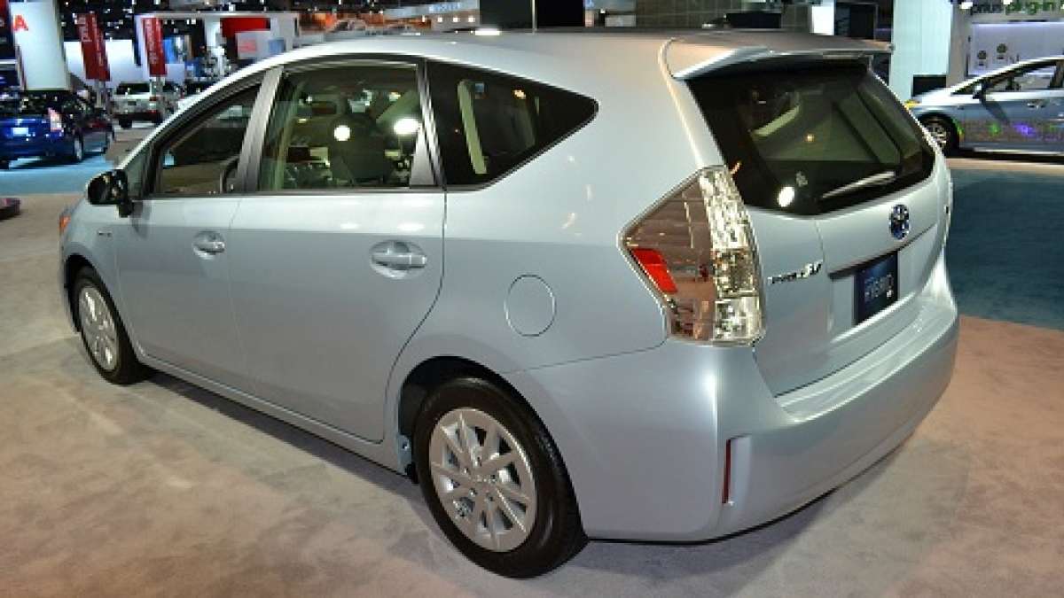 Toyota Prius V at 2011 LA Auto Show