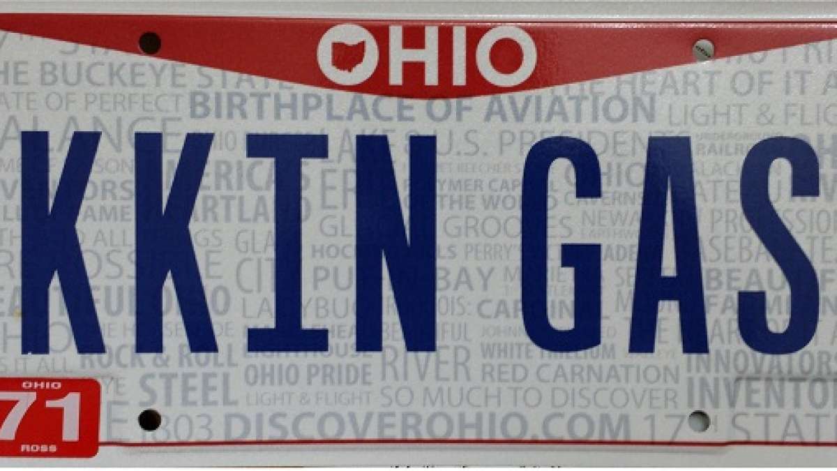 Nissan Leaf License Plate