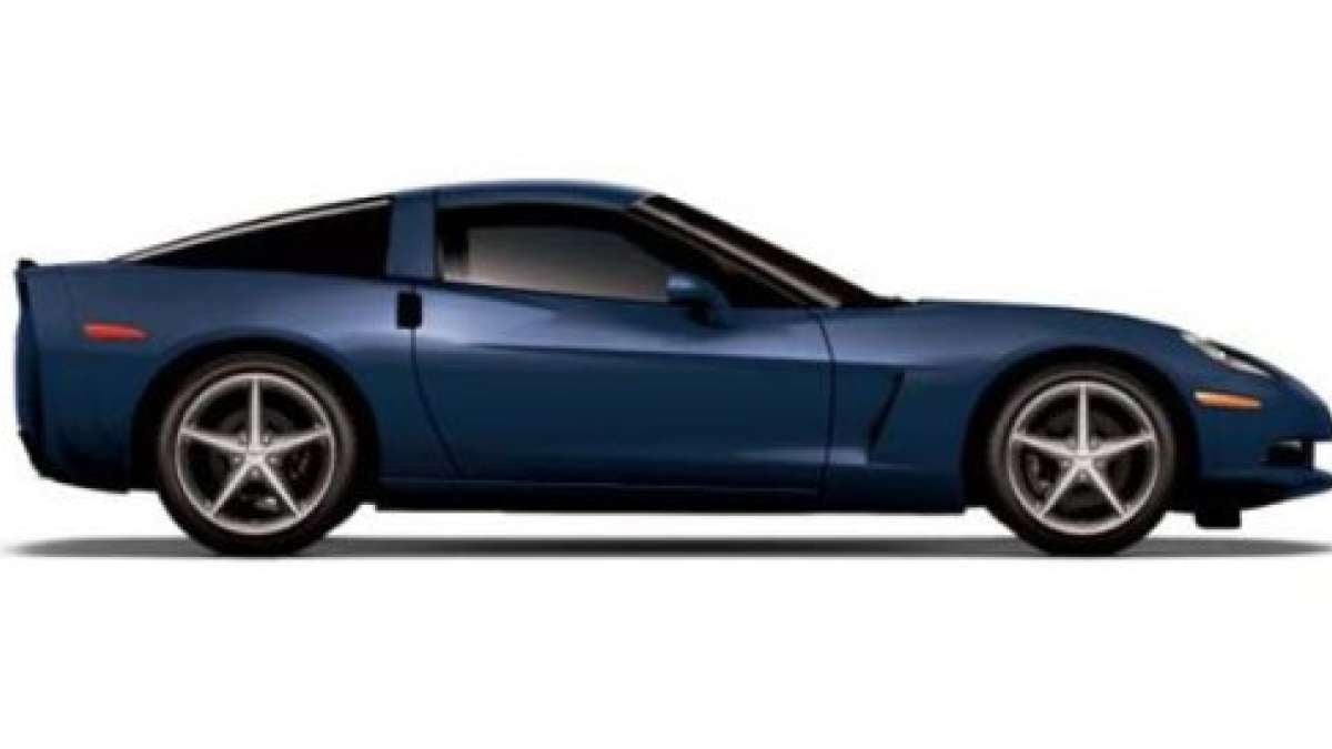 The 2013 Chevrolet Corvette in Night Race Blue