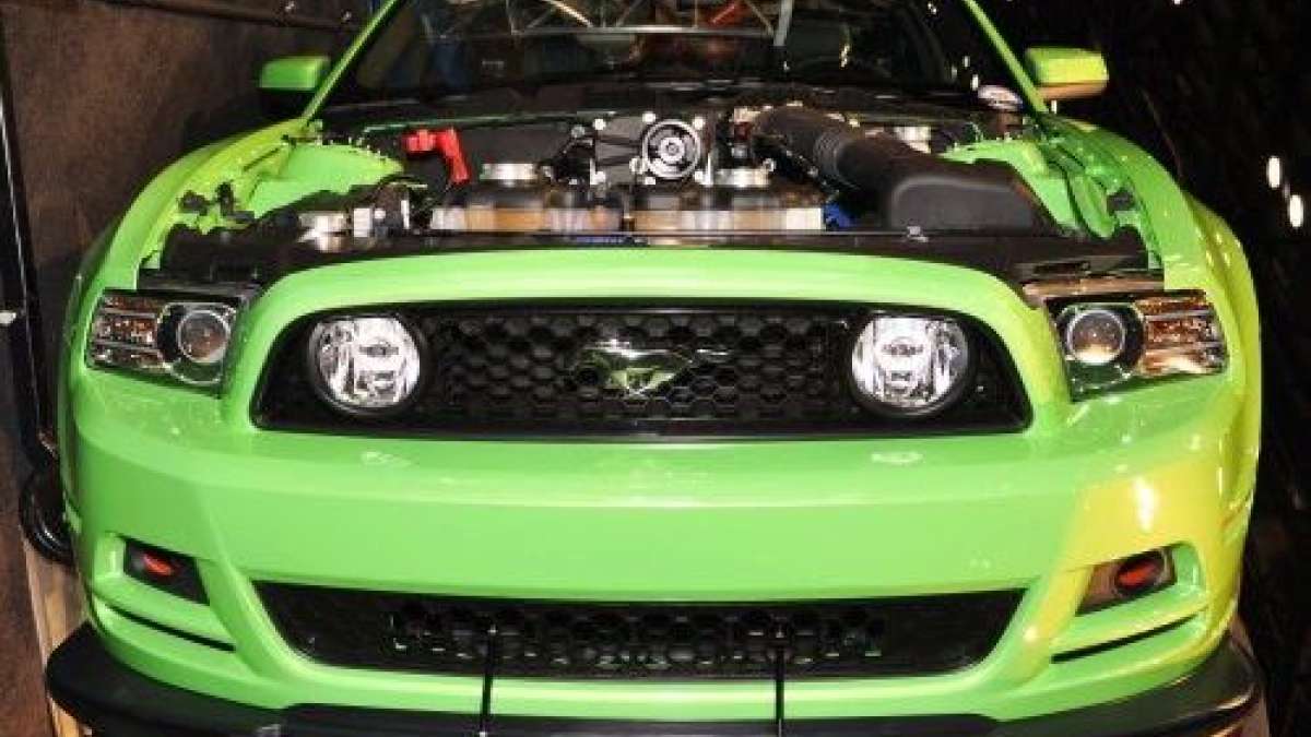 The 2013 Ford Mustang GT in Gotta Have It Green