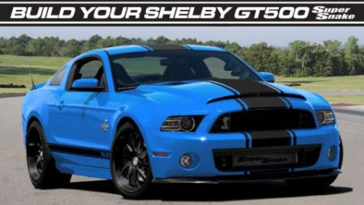 The 2013 Ford Shelby GT500 Super Snake Coupe