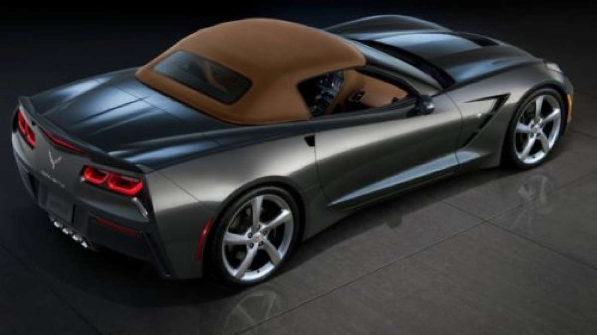 2014 Chevrolet Corvette Stingray Convertible rear