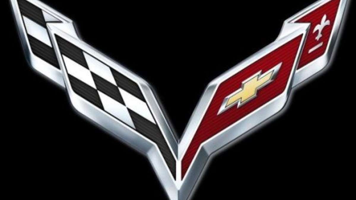 The 2014 Chevrolet Corvette logo