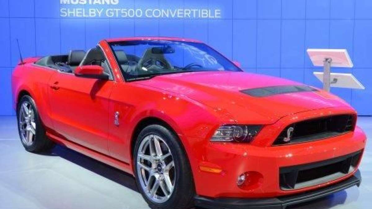 The 2014 Ford Shelby GT500 Convertible