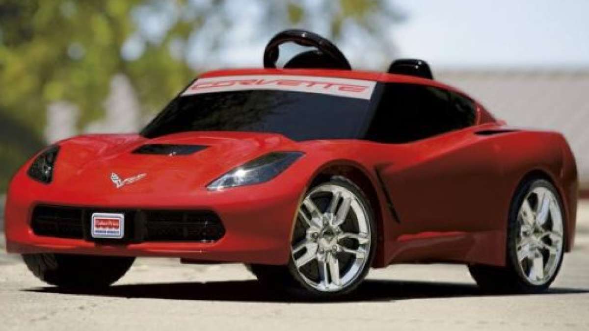 The Power Wheels Corvette