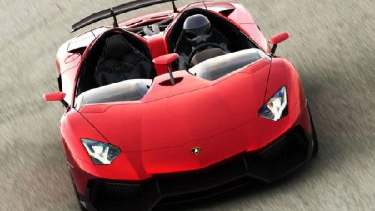 The Lamborghini Aventador J