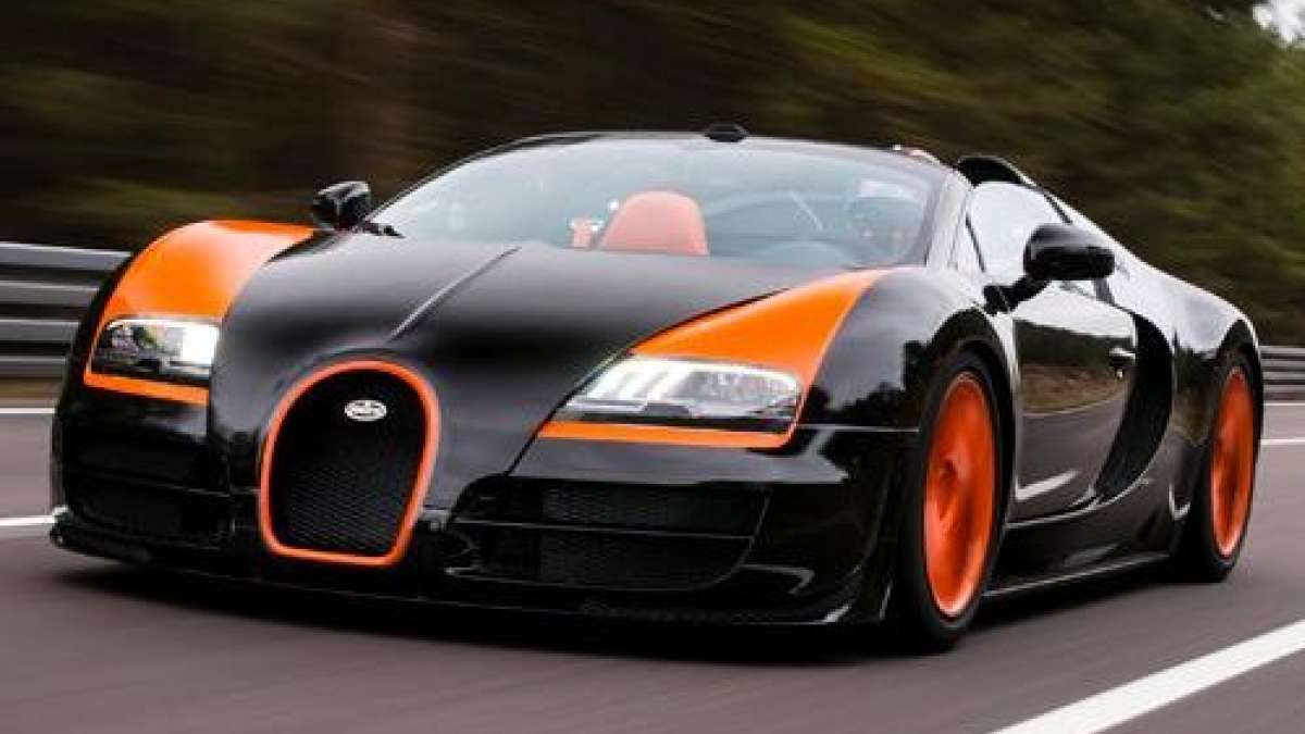 The Bugatti Veyron Grand Sport Vitesse