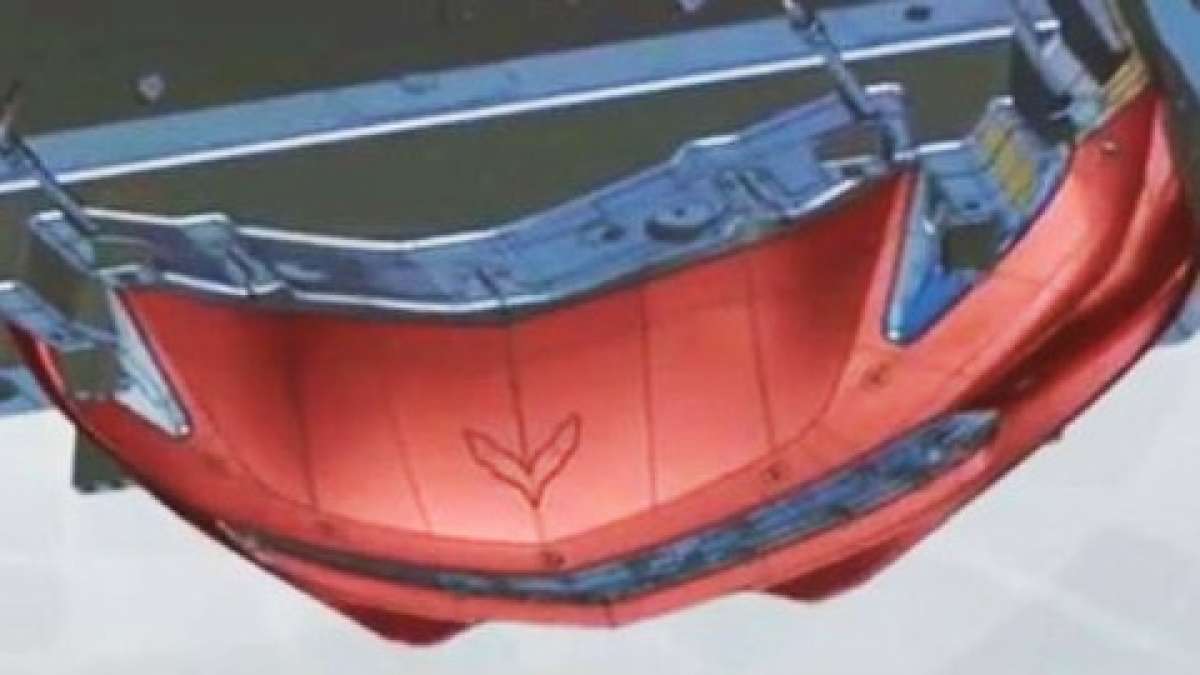 The 2014 Chevrolet Corvette C7 front fascia