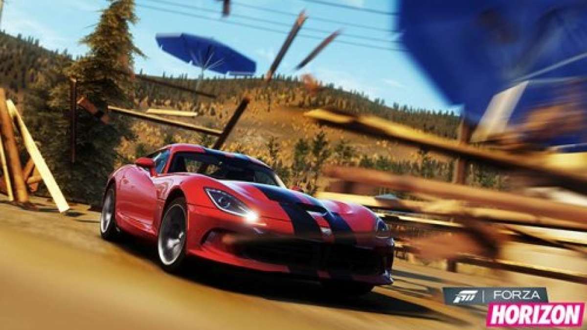 The 2013 SRT Viper in Forza Horizon
