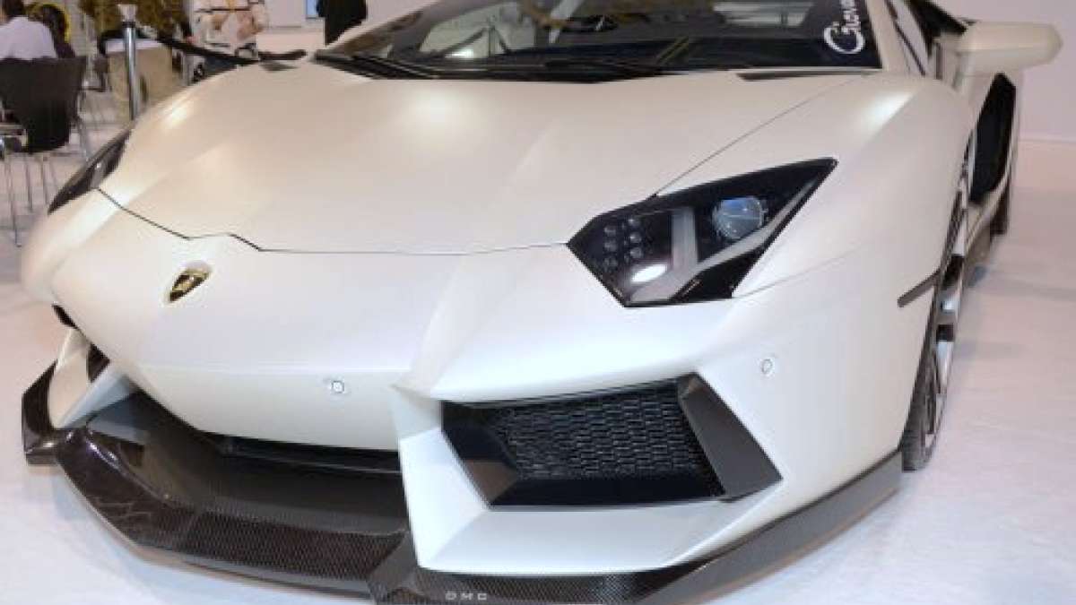 The Lamborghini Aventador