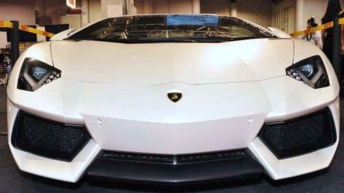 The Lamborghini Aventador
